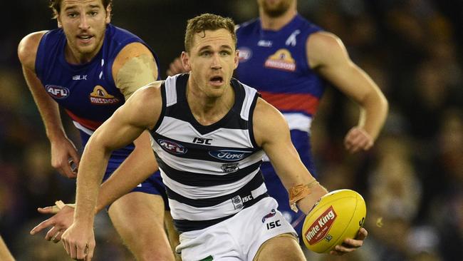 Joel Selwood ... another season of elite performances. Picture: Julian Smith (AAP)