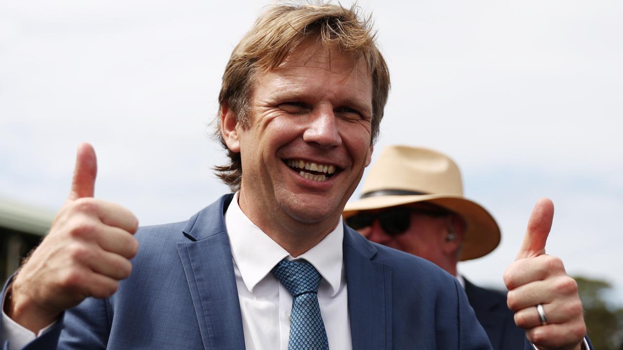 Trainer Bjorn Baker would love to win the Golden Slipper. Picture: Jeremy Ng/Getty Images