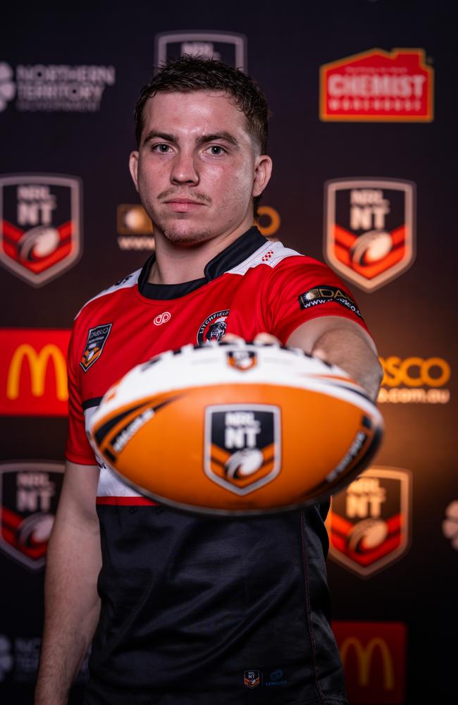 Litchfield Bears captain Trent Wedding ahead of the 2025 NRL NT season. Picture: Patch Clapp / NRL NT