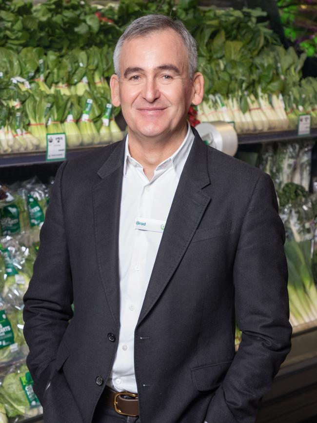 Woolworths chief executive Brad Banducci.