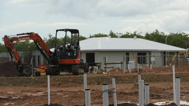 A generic photo of housing construction in Bellamack, Palmerston.Picture: Glenn Campbell