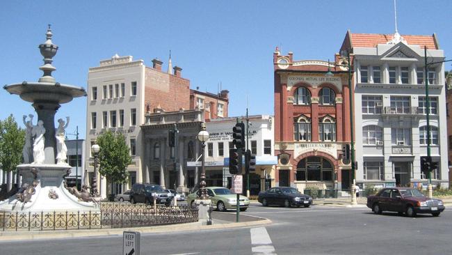 Regional cities like Bendigo could be an option for young homebuyers.