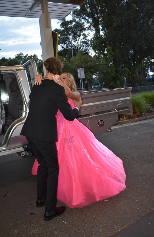 Students at the 2024 Nambour Christian College formal.