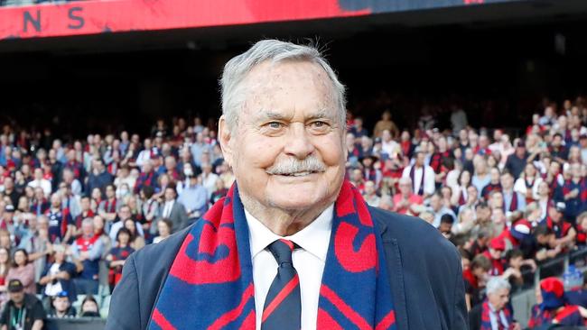 Football legend Ron Barassi will be honoured with a state memorial. Picture: Michael Willson