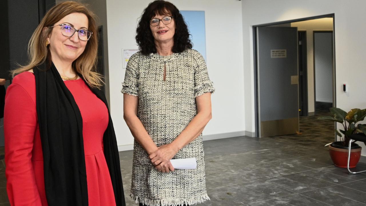 At the official opening of The Toowoomba Clinic, a new private mental health facility which opened last October and is already making plans to expand. Clinical director, Dr Andrea Boros-Lavack (left) and Bronwyn McCullagh the director of nursing and CEO.