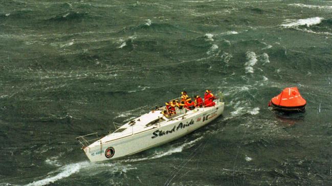 Yacht VC Offshore Stand Aside disabled off the NSW south coast.