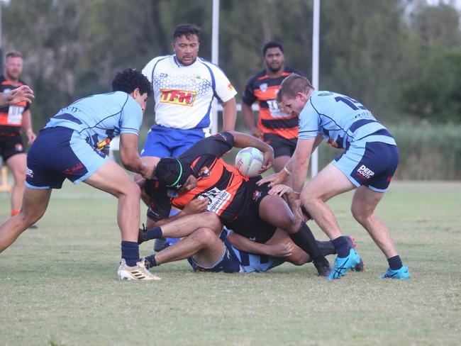 GCDRU round 2. Helensvale vs. Coomera. 1st Grade. 13 April 2024 Helensvale Picture by Richard Gosling