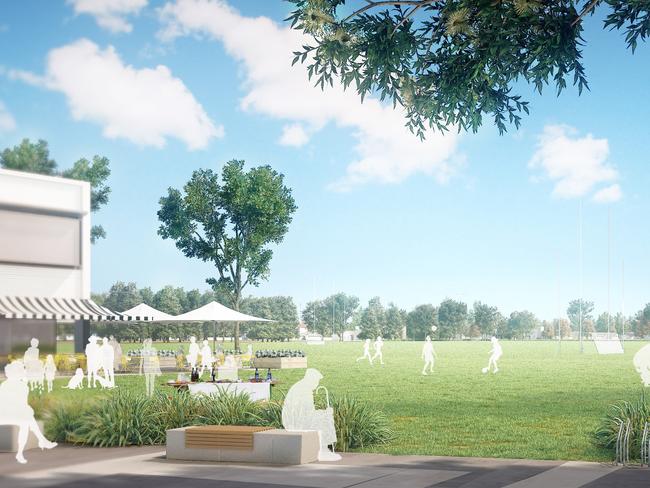 The new suburb near Richmond will also include 13 new playing fields.