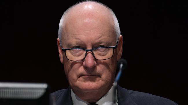 Mr Goyder rejected claims that former chief executive Alan Joyce’s share sale was unethical. Picture: NCA NewsWire / Luis Ascui