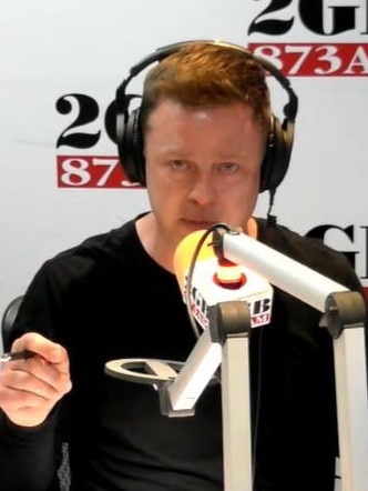 Ben Fordham broke down on air on Tuesday. Picture: 2GB