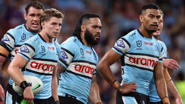 The Sharks have overhauled their team for round 21. Picture: Getty