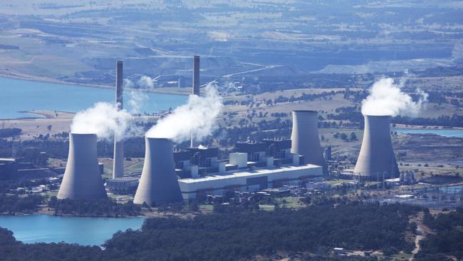 Bayswater Power Station in the Hunter Valley is a coal-powered facility. Picture: Bob Barker