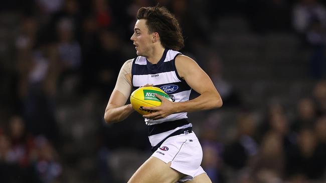 Jordan Clark has been on the fringes of the Geelong side. Picture: Michael Klein