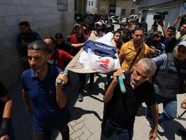 Israel bombs Al-Ahli hospital in Gaza City, killing at least four Palestinian journalists