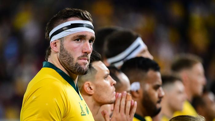 Izack Rodda says the Wallabies jersey lured him home. Photo: Rugby AU Media/Stuart Walmsley