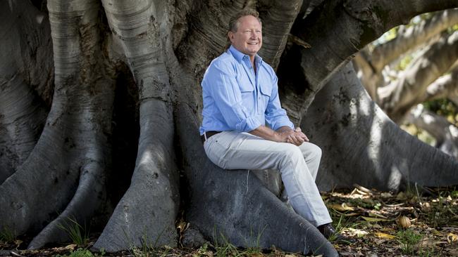 Andrew Forrest, Fortescue’s chairman and major shareholder. Picture: Matthew Poon