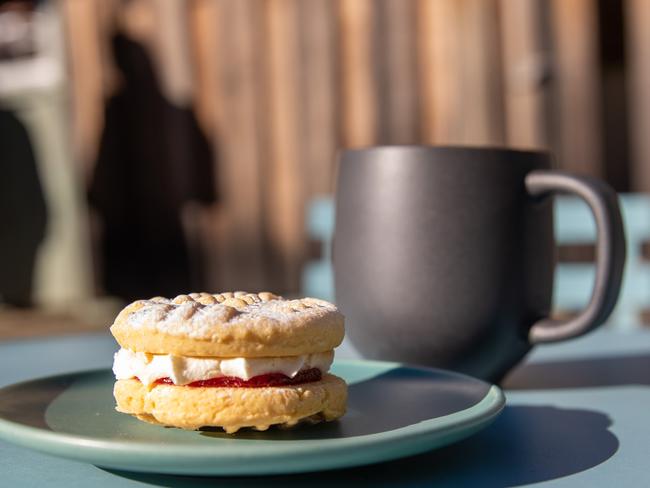 A more-ish Monte Carlo at Lost Freight Cafe at kunanyi/Mt Wellington. Picture: Linda Higginson