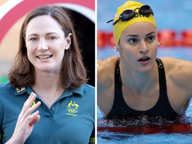 Cate Campbell and Kaylee McKeown.