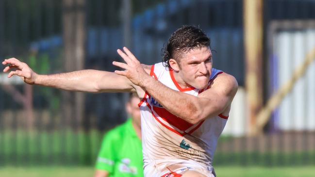 Tom Cree is one of the premiership players Waratah have ready to take on the CAFL rep team. Picture: Celina Whan / AFLNT Media