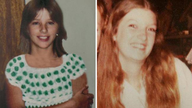 Amanda Robinson and Robyn Hickie, Lake Macquarie teens who went missing in 1979.