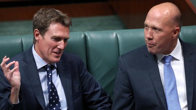 GetUp will aim to unseat Attorney-General Christian Porter and Home Affairs Minister Peter Dutton. Picture: Gary Ramage