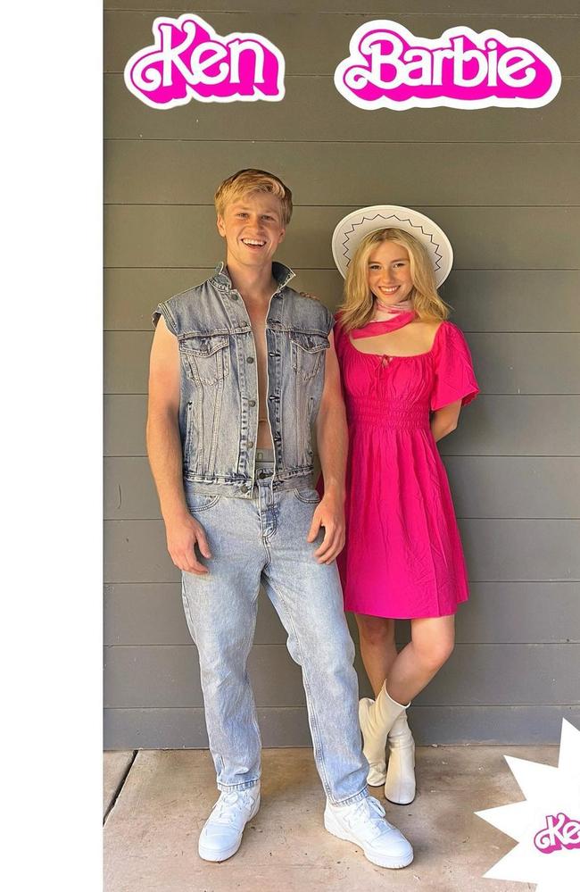 Can you feel the kenergy? Robert Irwin and his girlfriend Rorie Buckey doing their best Ken and Barbie impersonation Picture Instagram @robertirwin