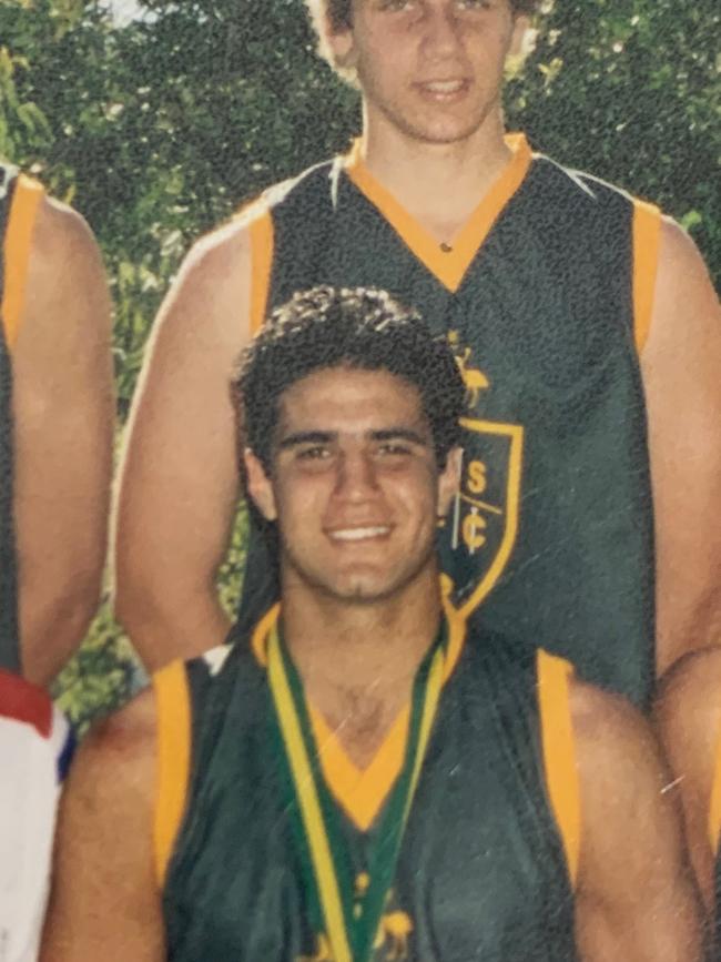 Bachar Houli in the All Australian under-15s team.