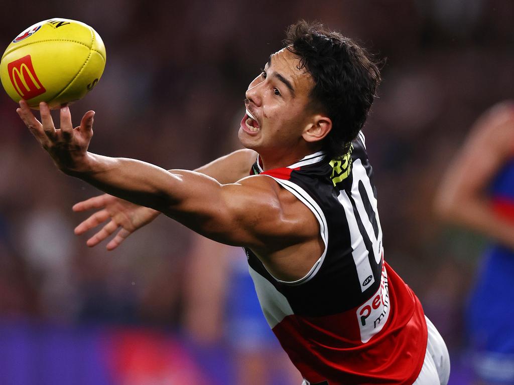 Mitch Owens was the real Rising Star of 2023, according to Nathan Buckley. Picture: Michael Klein