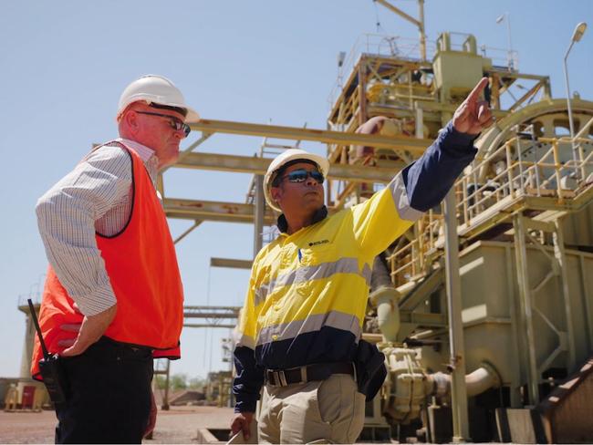 Still from the Northern Territory Government's new ad campaign aimed at building the mining and resources sector's social licence. Picture: NTG