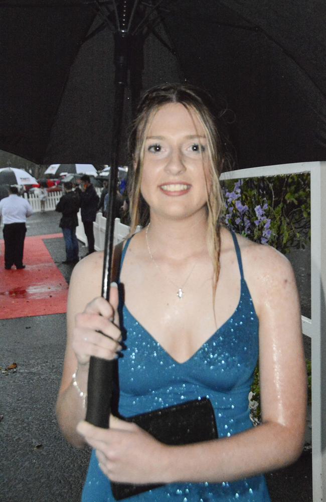 Sally Nugter at Wilsonton State High School formal at Clifford Park Racecourse, Wednesday, November 13, 2024. Picture: Tom Gillespie