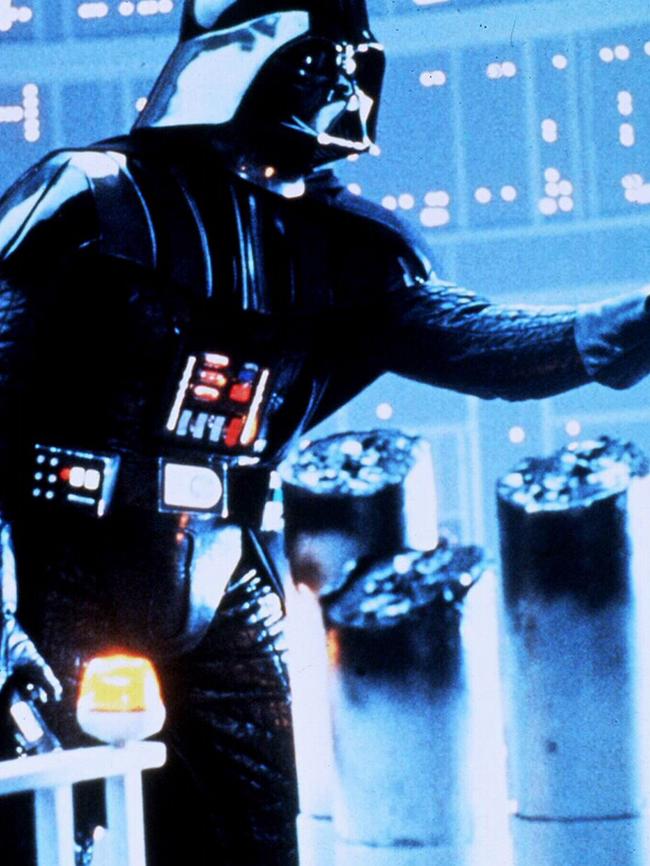 Darth Vader in a scene from The Empire Strikes Back.