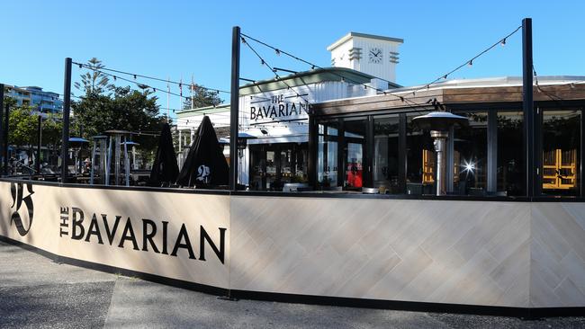 The Bavarian Restaurant at Manly Wharf was visited by someone who was infectious with COVID-19, in Sydney Australia. Photo: NCA/ NewsWire Gaye Gerard