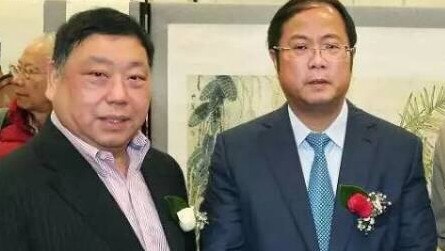 Ernest Wong and Chinese billionaire Huang Xiangmo.