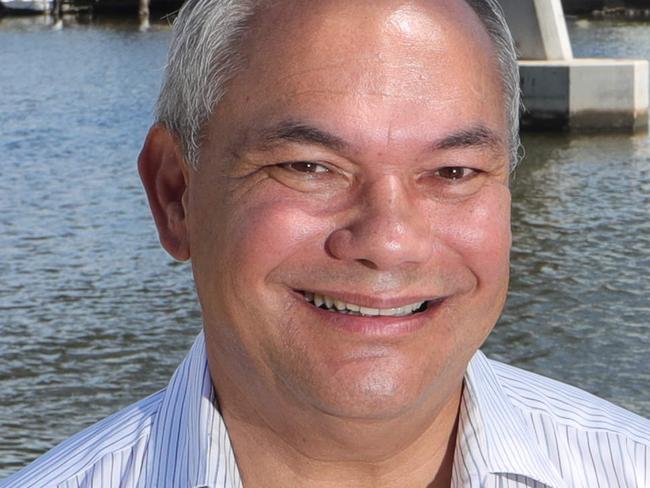 Getting ready for the opening of the Green Bridge at Evandale is Mayor Tom Tate , who will be there for the community day on Sunday 2 February. Picture Glenn Hampson