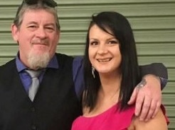 Mark Hillier with his daughter Cassie Hillier. Picture: Instagram/Cassie Hillier