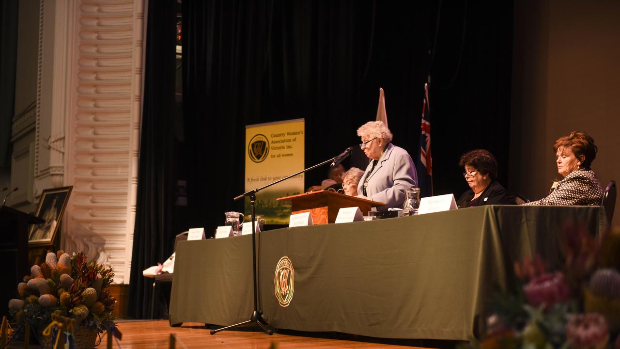 The CWA annual general meeting in 2019 was held at the Williamstown Town Hall. Picture: Dannika Bonser