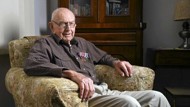 CHUFFED: Army veteran Ralph Edwards will ride in style during the Anzac Day parade held in Ipswich this year. Picture: Cordell Richardson