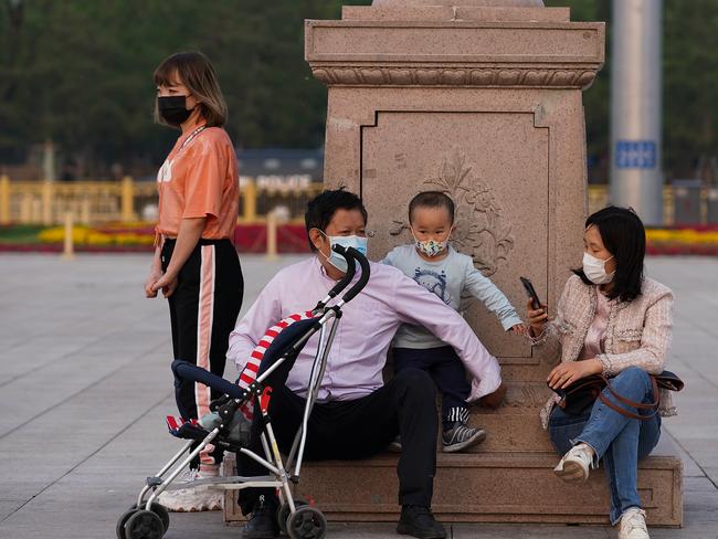 China has been accused of covering up the threat of the coronavirus. Picture: Getty Images