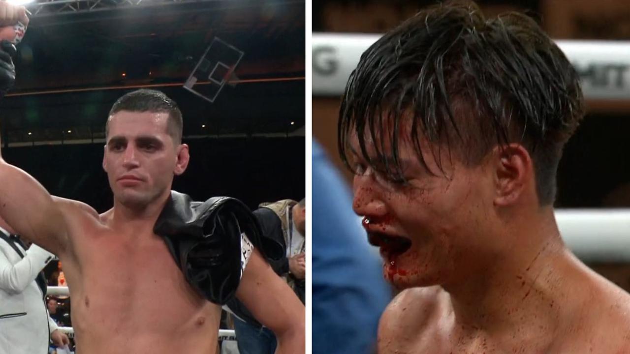 Boxing 2023 Isaac Hardman bashes Kazuki Kyohara into a bloody mess news.au — Australias leading news site