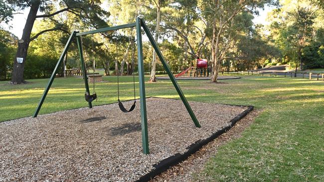 Playgrounds, parks and oval upgrades are among the hundreds of projects Labor promised that are still awaiting contracts. Picture: Keryn Stevens