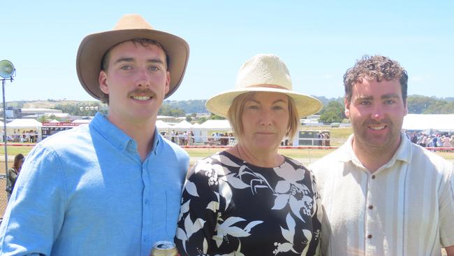 Flynn Baker, Sony Baker and Connor Baker. Picture: Jon Tuxworth