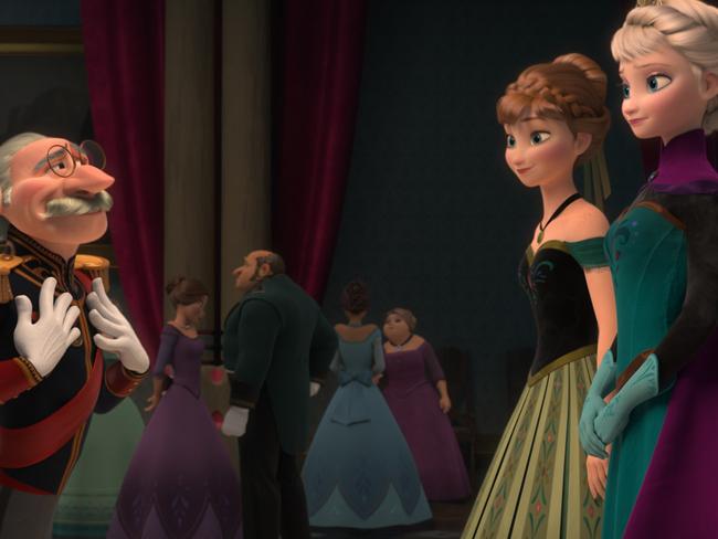 Modern day princesses ... Frozen’s Anna and Elsa provide a new spin on princesses finding their true love. Picture: Supplied