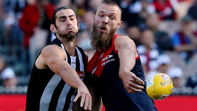 Max Gawn and Brodie Grundy will play together next year.