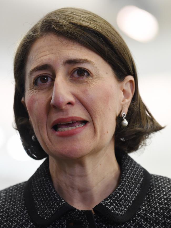 Premier Gladys Berejiklian. Picture: Dean Lewins