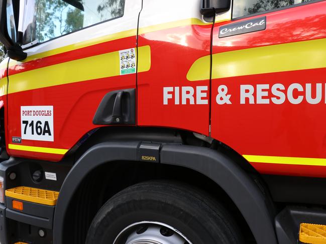 FILE: Port Douglas Fire and Rescue / Emergency Services / Fire truck / QFES PIC: GIZELLE GHIDELLA