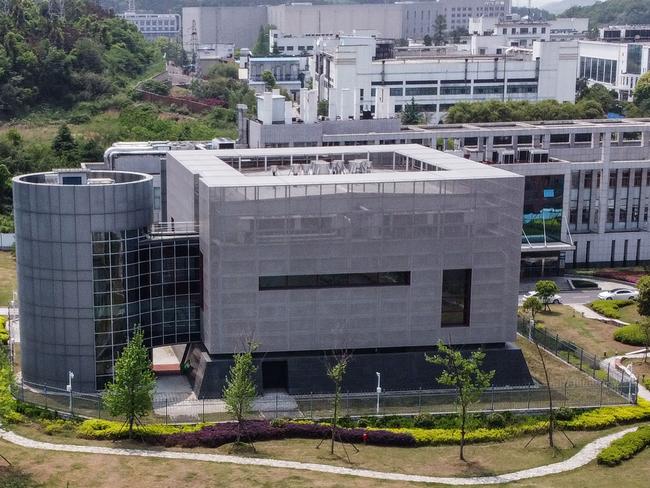 The P4 laboratory at the Wuhan Institute of Virology in Wuhan. Picture: Hector Retamal/AFP