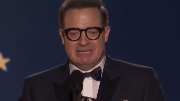 The star ended his acceptance speech in tears as the audience appeared moved by his words.