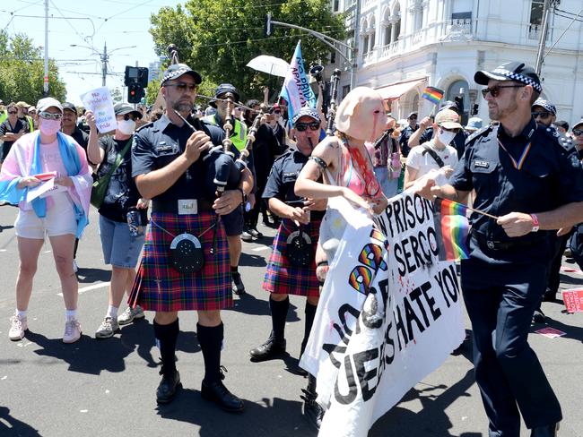 The force has withdrawn from attending the event after organisers rejected their request for permission to wear the police uniform. Picture: Andrew Henshaw