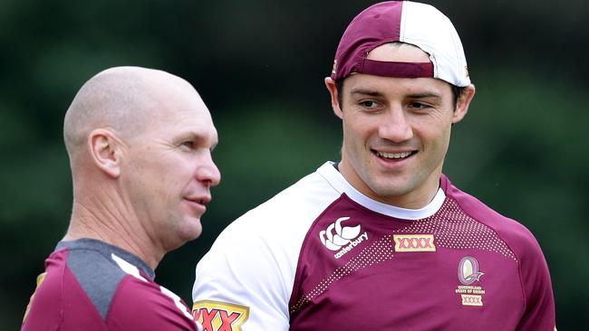 Langer says he’s not too shy to give the likes of Cooper Cronk a bit of a wind-up.