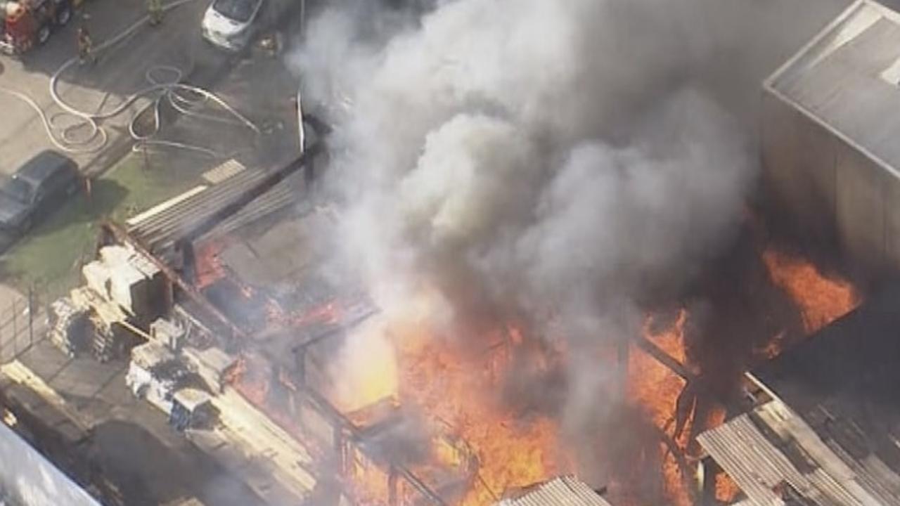 Enormous blaze erupts in Sydney